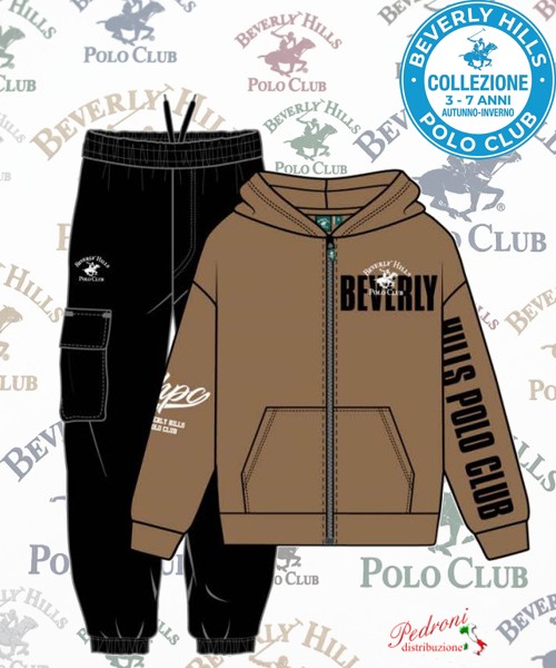 * POLO BEVERLY * TUTA BAMBINO Felpata 025K 3/7...
