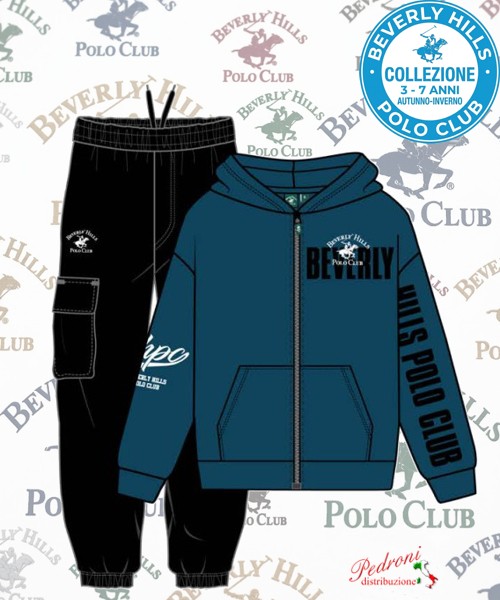 * POLO BEVERLY * TUTA BAMBINO Felpata 025K 3/7...