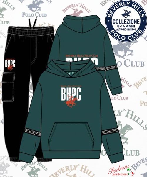 * POLO BEVERLY * TUTA BAMBINO Felpata 022T 8/14...