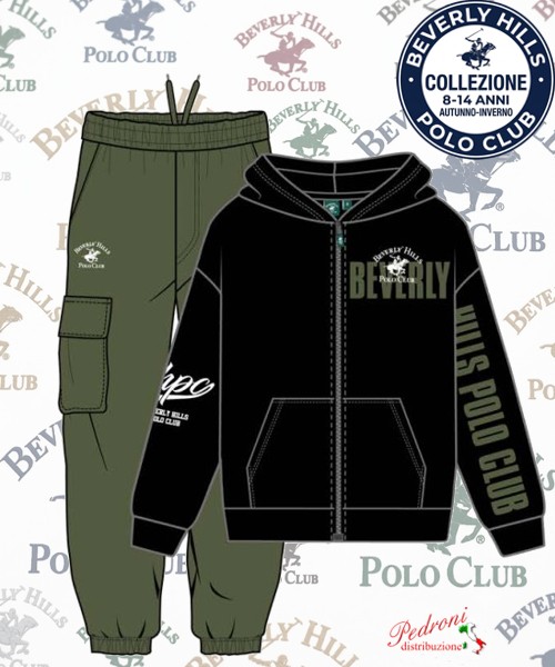 * POLO BEVERLY * TUTA BAMBINO Felpata 025T 8/14...