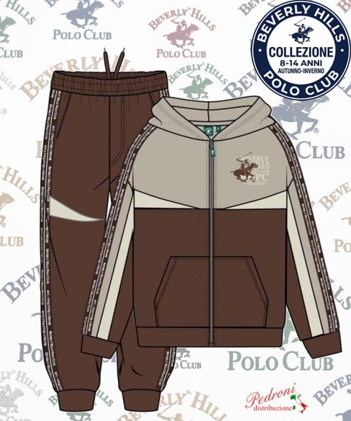 * POLO BEVERLY * TUTA BAMBINO Felpata 028T 8/14...