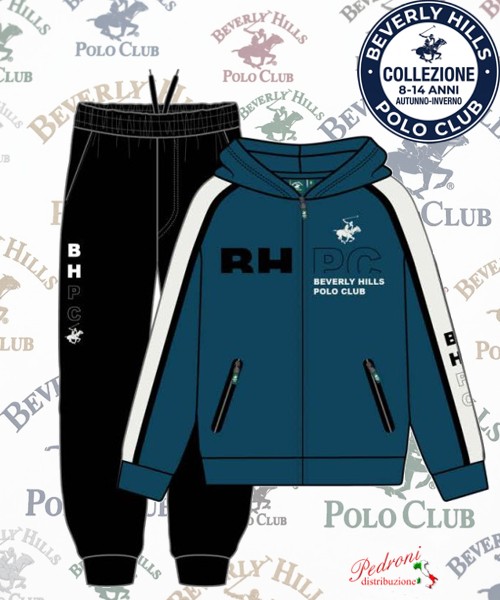 * POLO BEVERLY * TUTA BAMBINO Felpata 029T 8/14...