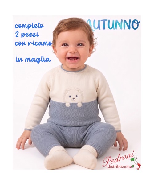 *AUTUNNO*Completino neonato SWEET SJ8005...