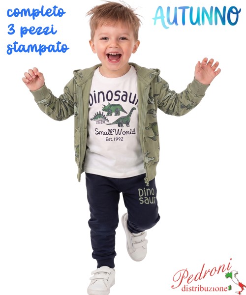 *AUTUNNO*Tuta neonato MG KIDS FM1354...