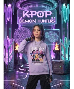 * IN ARRIVO * K-POP DEMON HUNTERS Felpa 6/14 Anni KP76