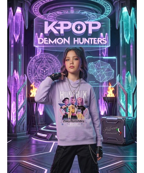 * IN ARRIVO * K-POP DEMON HUNTERS Felpa 6/14...