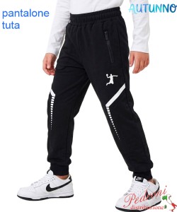 *AUTUNNO* Pantalone Tuta bambino CLASSIC XM933 NERO 4/12