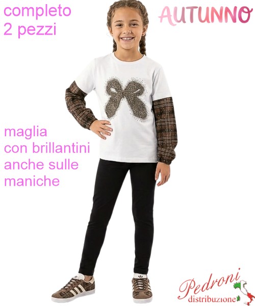 *AUTUNNO*Completo bambina LOLLITOP BE793...
