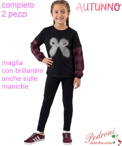 *AUTUNNO*Completo bambina LOLLITOP BE793...
