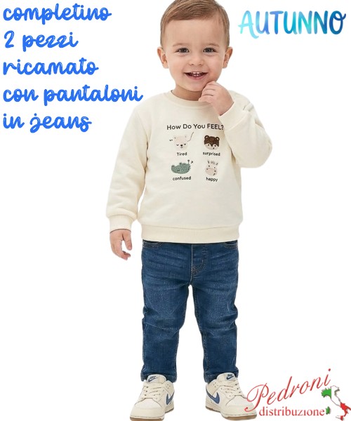 *AUTUNNO*Completo neonato B+B RM5771...