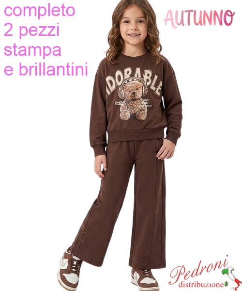 *AUTUNNO*Completo bambina LOLLITOP BE745...