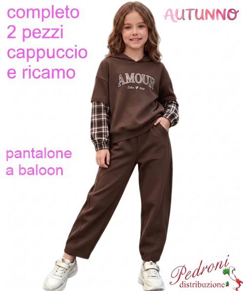 *AUTUNNO*Completo bambina LOLLITOP BE752...