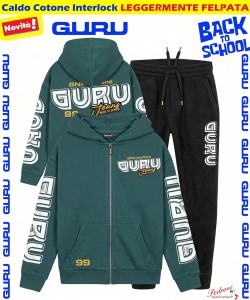 *BACK TO SCHOOL* GURU TUTA BAMBINO art.013K 3/7 Anni FOREST