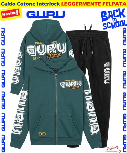 *BACK TO SCHOOL* GURU TUTA BAMBINO art.013K 3/7 Anni FOREST