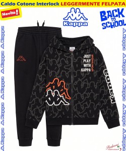 *BACK TO SCHOOL* KAPPA TUTA BAMBINO art.013K 3/7 Anni BLACK
