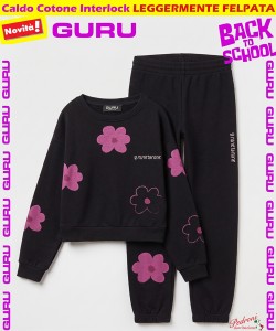 *BACK TO SCHOOL* GURU TUTA BAMBINA art.003K 3/7 Anni BLACK