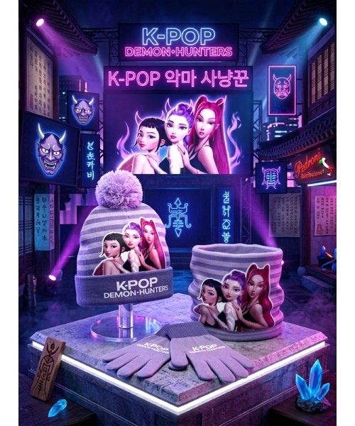 * IN ARRIVO * K-POP DEMON HUNTERS Set inverno KP63
