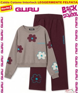*BACK TO SCHOOL* GURU TUTA RAGAZZA art.003T 8/14 Anni NATURAL GR