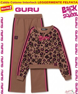 *BACK TO SCHOOL* GURU TUTA RAGAZZA art.005T 8/14 Anni MOKA