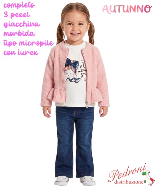 *AUTUNNO*Completo neonata LOLLITOP BS8509...