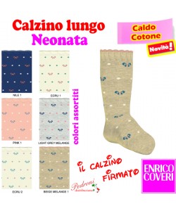 COVERI Calzino Lungo NEONATA CALDO COTONE LOLLY-376 Tg.14/24