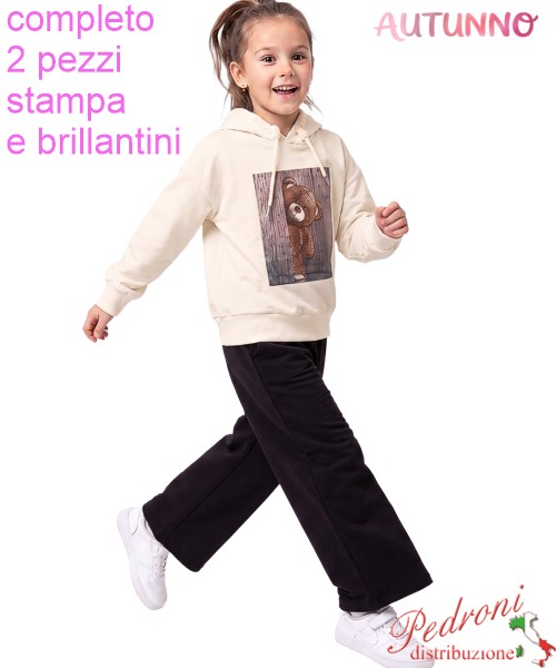 *AUTUNNO*Completo bambina LOLLITOP BE741...