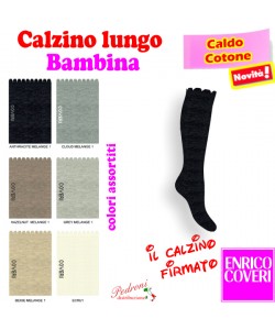 COVERI Calzino LUNGO bambina CALDO COTONE DOLCE-ASS 21/39