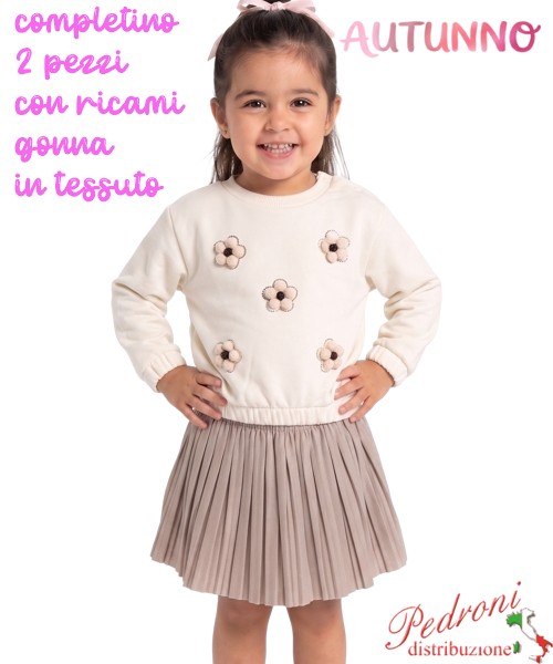 *AUTUNNO*Completo neonata PINK AL719...