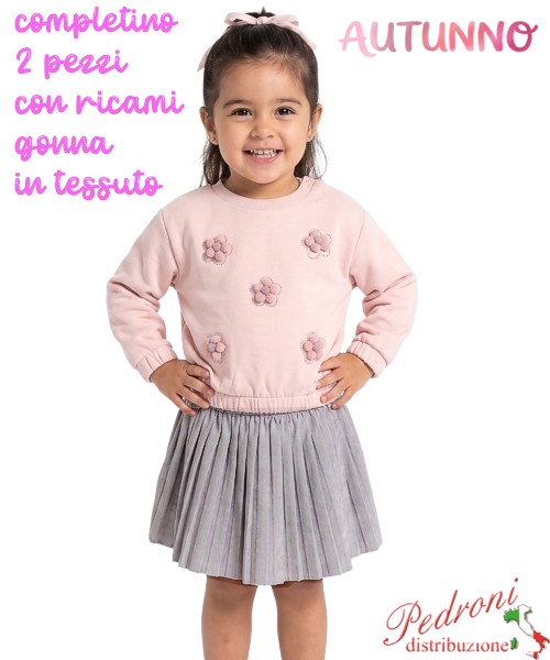 *AUTUNNO*Completo neonata PINK AL719...