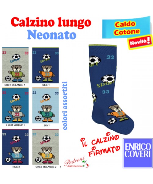 COVERI Calzino Lungo NEONATO CALDO COTONE...