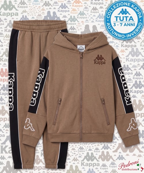 *KAPPA* TUTA BAMBINO Felpata 020K 3/7 Anni...