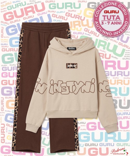 *GURU* COMPLETO TUTA BAMBINA Felpata 018K 3/7...