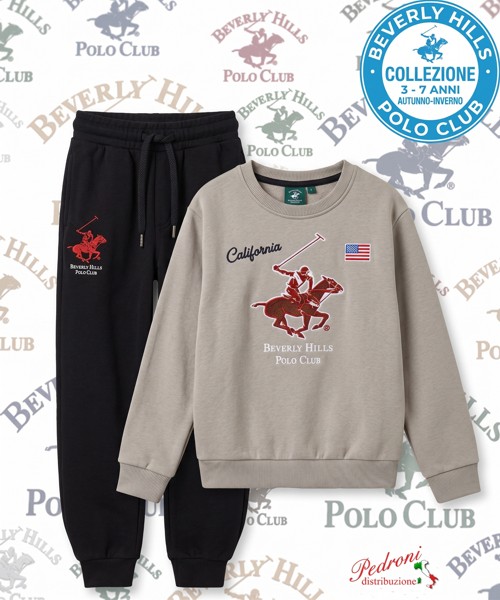 * POLO BEVERLY * TUTA BAMBINO Felpata 011K 3/7...