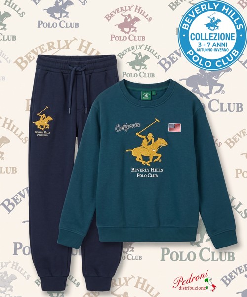 * POLO BEVERLY * TUTA BAMBINO Felpata 011K 3/7...