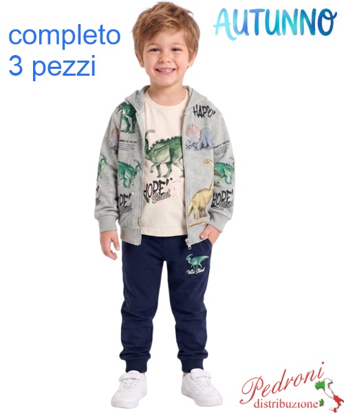*AUTUNNO* Tuta bambino NEW YORK GM1251...