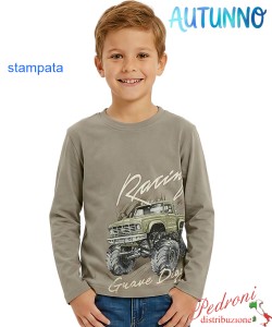 *AUTUNNO*Maglia bambino MR JEK ZY523 MUSCHIO 4/12 anni