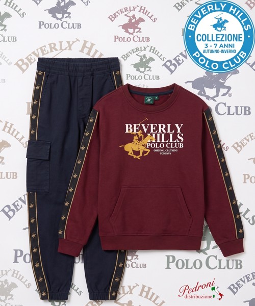 * POLO BEVERLY * TUTA BAMBINO Felpata 016K 3/7...