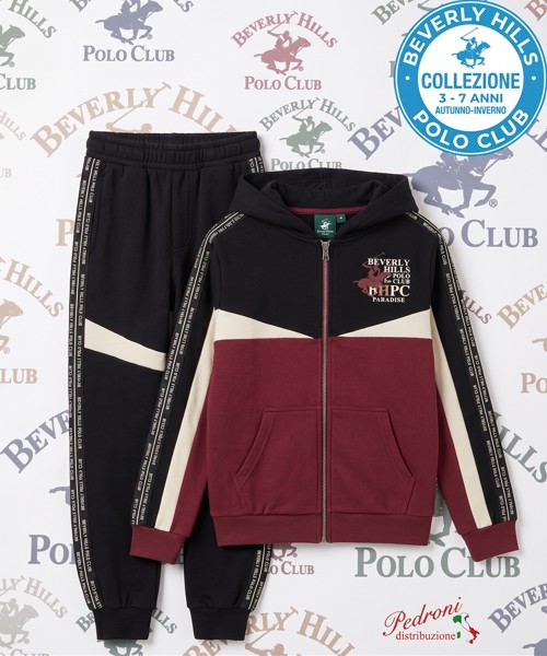* POLO BEVERLY * TUTA BAMBINO Felpata 028K 3/7...