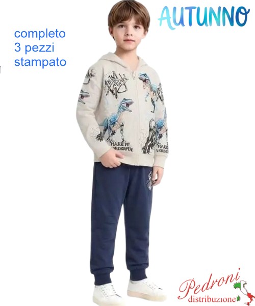 *AUTUNNO* Tuta bambino NEW YORK GM1370...