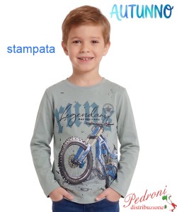 *AUTUNNO*Maglia bambino MR JEK DS8457 MUSCHIO 4/12 anni