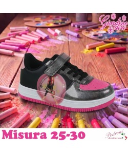 *NOVITA'* SCARPA bambina GD6509 Misura 25/30 Nero/Rosa