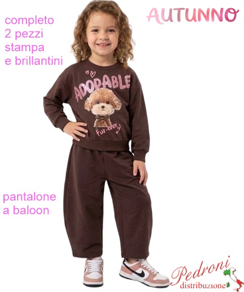 *AUTUNNO*Completo bambina LOLLITOP BE740...
