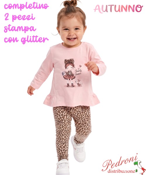 *AUTUNNO*Completino neonata LOLLITOP BE599 PINK...