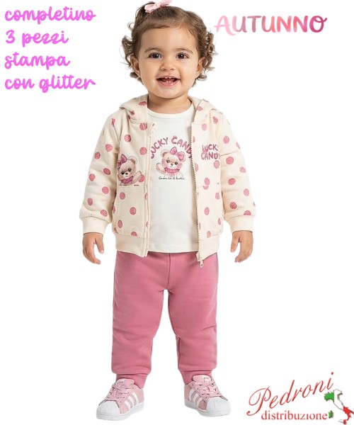*AUTUNNO*Tuta neonata HOPE STAR BK1156...