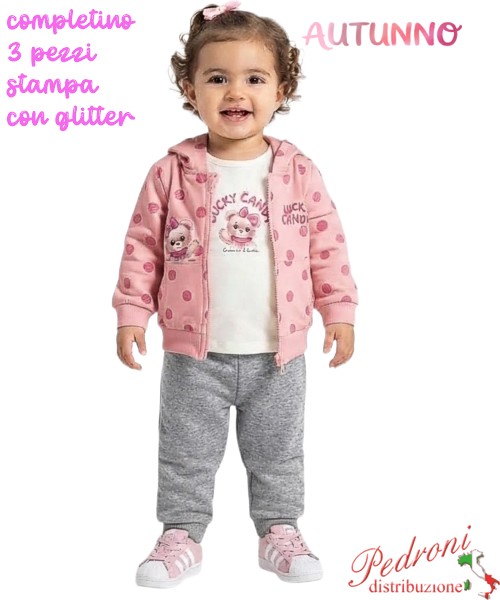 *AUTUNNO*Tuta neonata HOPE STAR BK1156...