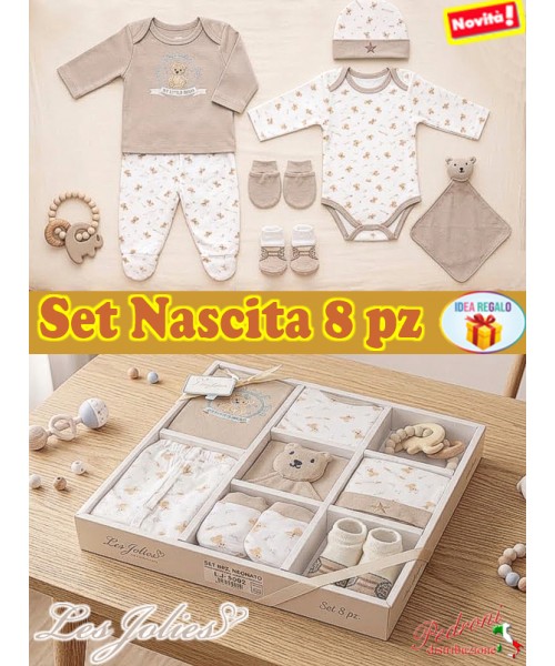 * LES JOLIES * SET NASCITA composto da 8 pezzi...