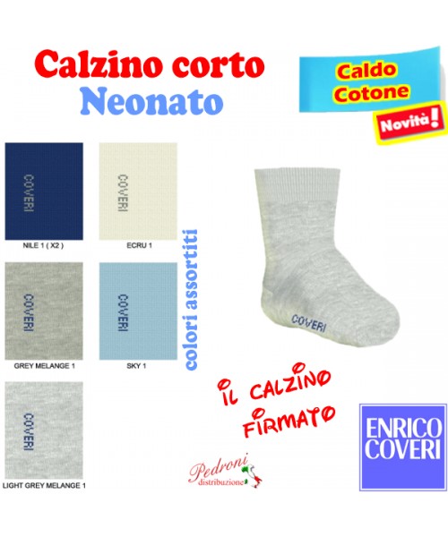 COVERI Calzino corto NEONATO CALDO COTONE...