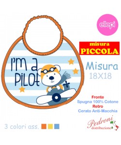 ELLEPI Bavaglia Spugna RETRO CERATO AD9557 cm.18X18 PICCOLA