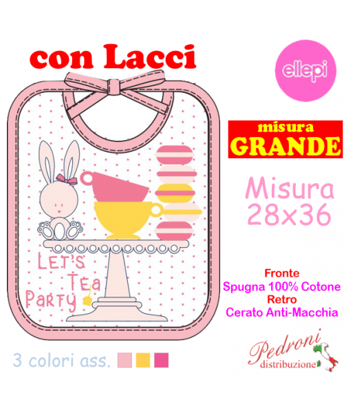 ELLEPI Bavaglia LACCI Spugna RETRO CERATO...