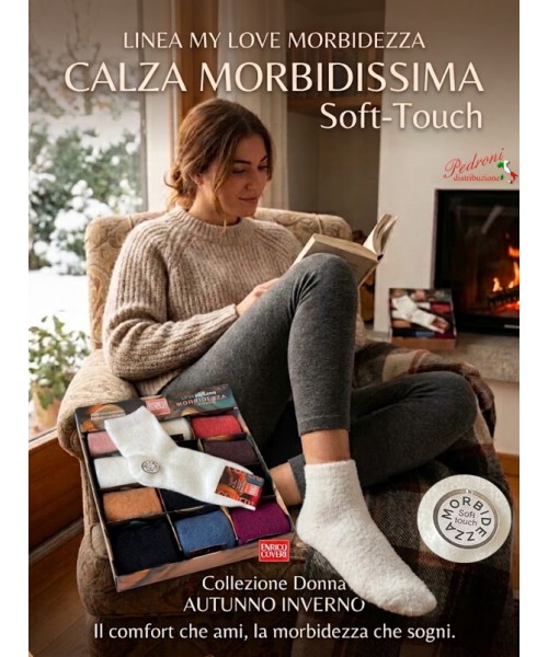 COVERI Calza CORTA ragazza " SOFT TOUCH "...